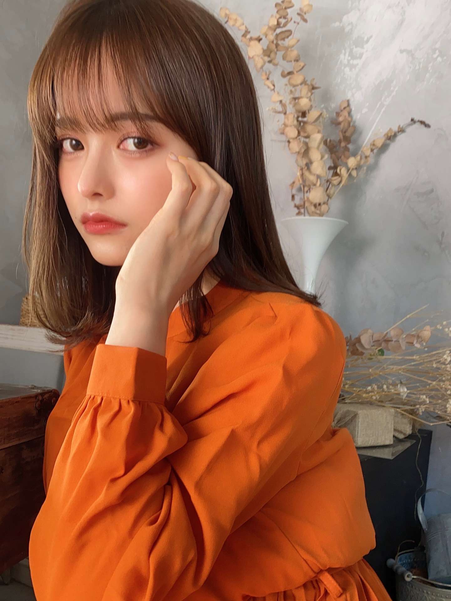 内巻きワンカールボブ