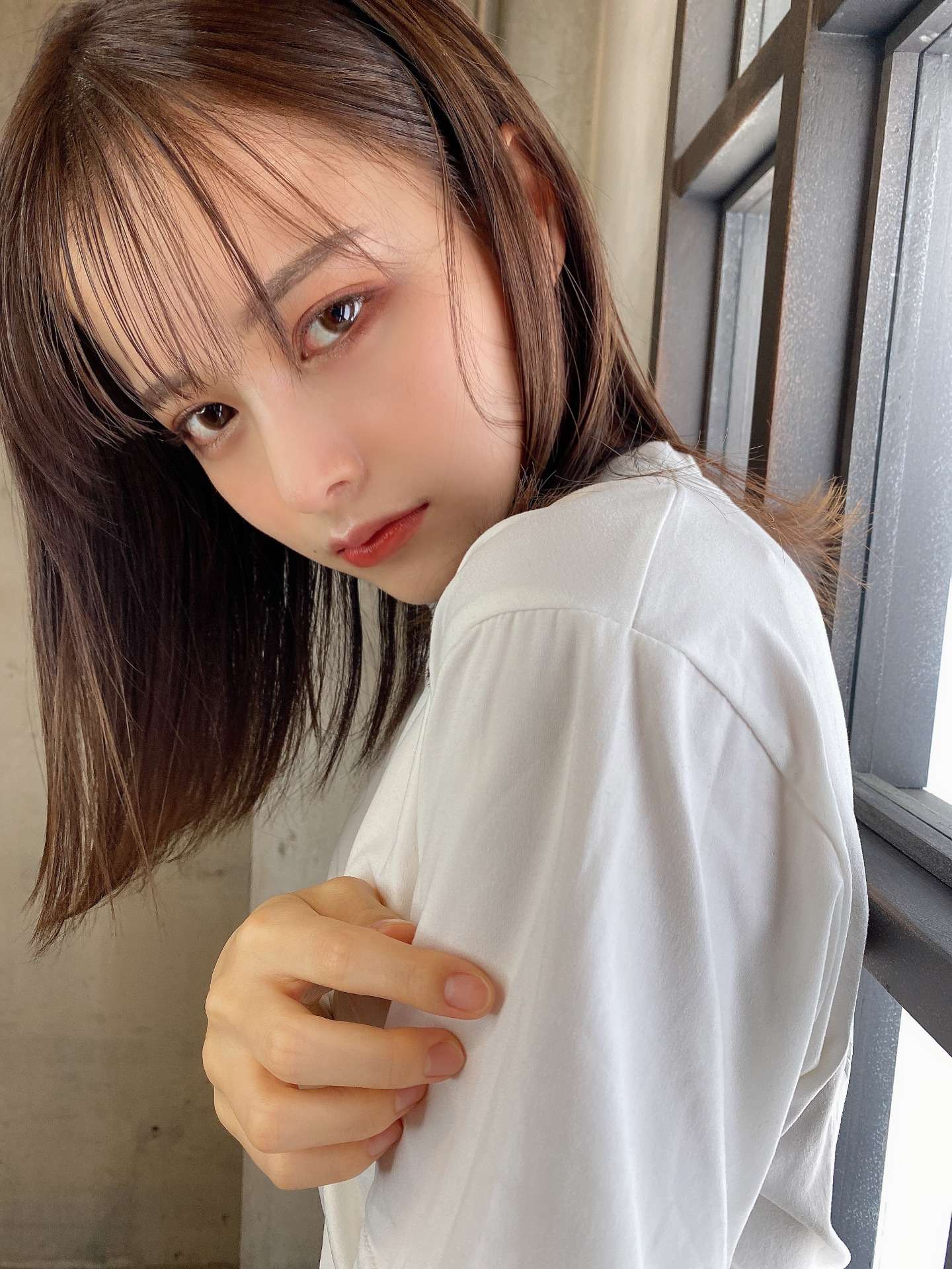 モードなストレートボブ