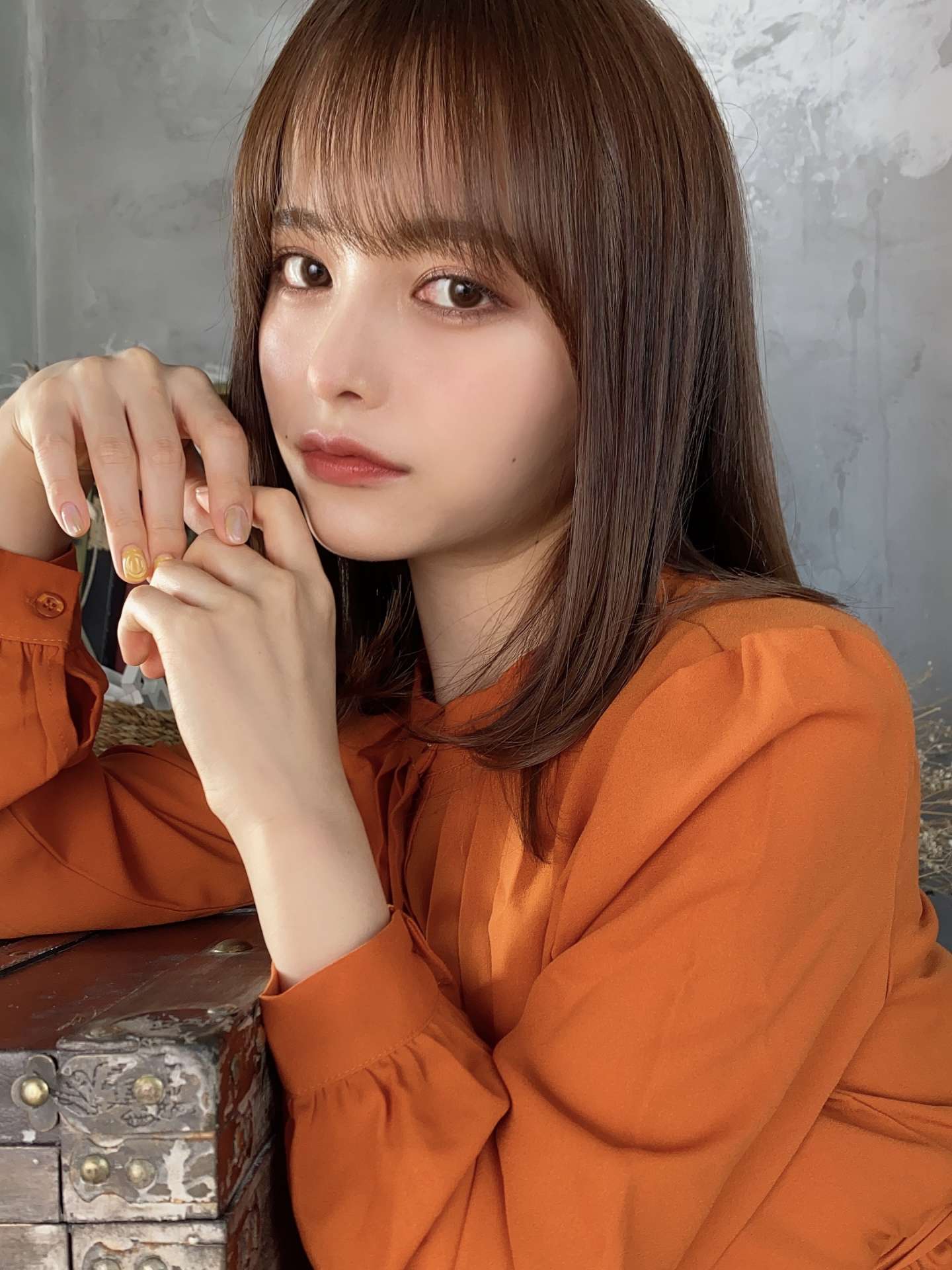 王道内巻きワンカールボブ