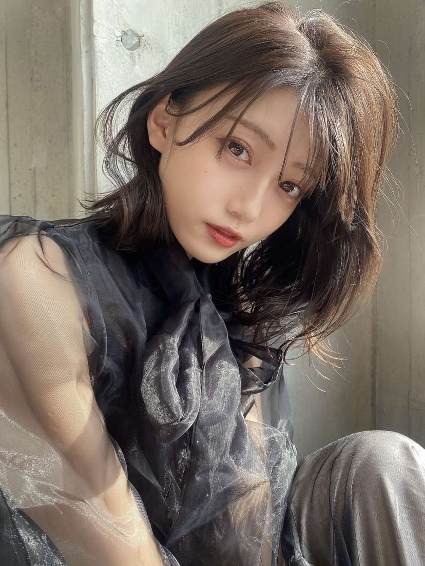 ふんわり韓国風パーマ