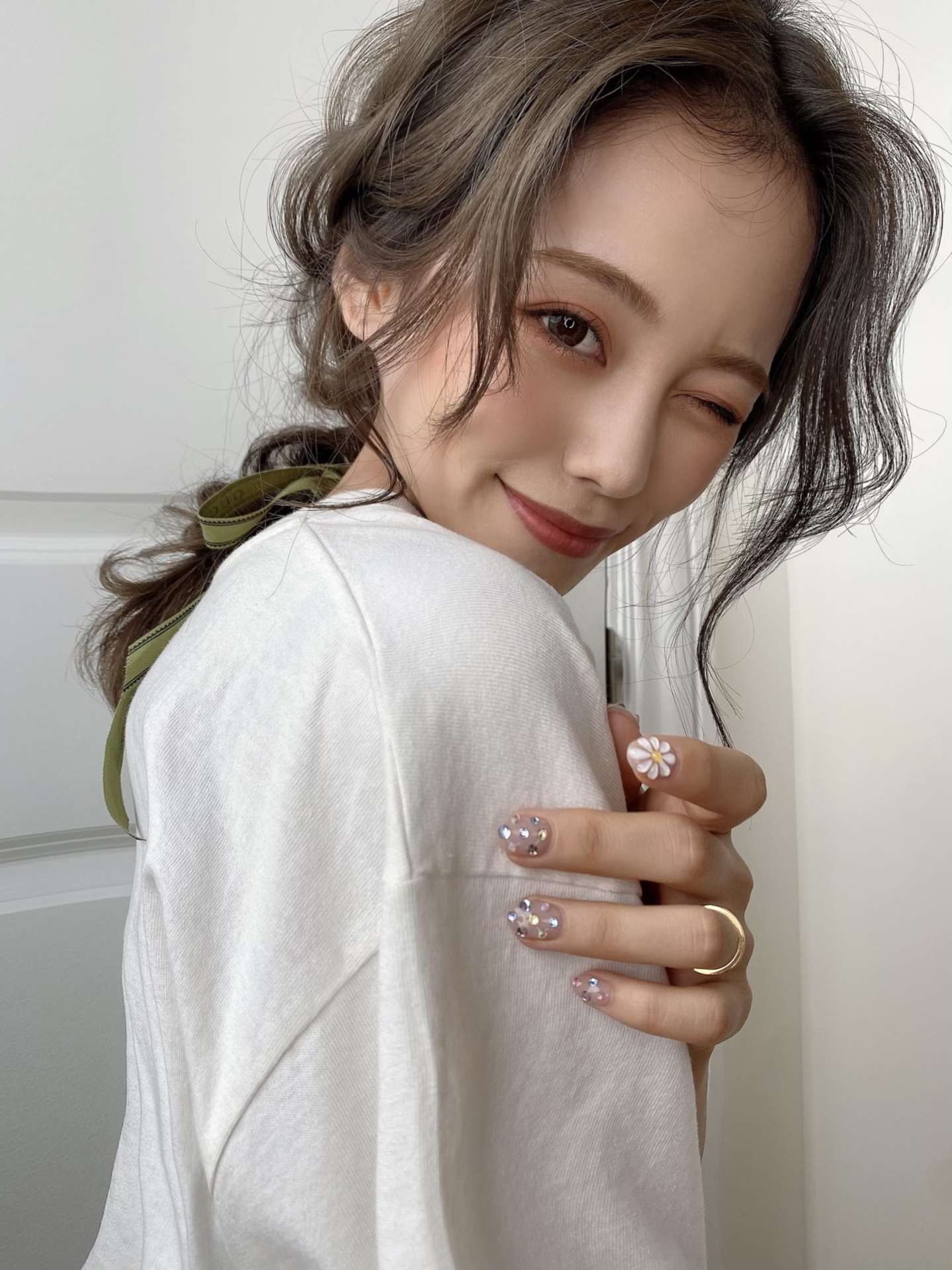 カジュアル編みおろし